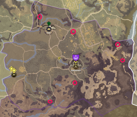 New World- Windsward Starmetal Starmetal Vein Locations