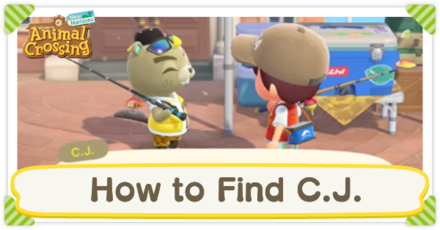 Animal Crossing: New Horizons (ACNH) - How to Find C.J. and His Fish Collectibles