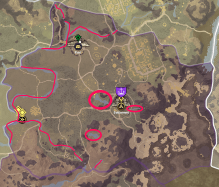 Windsward Bulrush Location