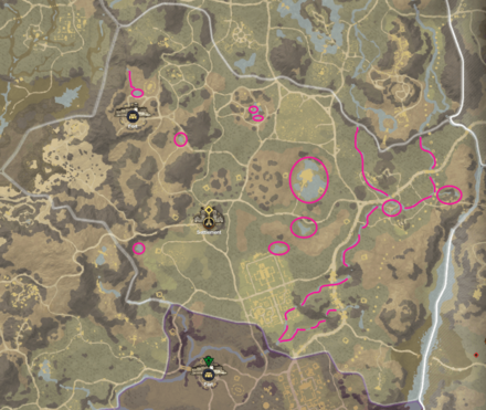 New World - Everfall Bulrush Locations