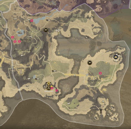 New World - First Light Map Earthspine
