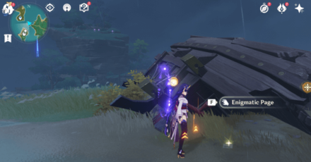 Genshin - Torn Page- Toki Alley Page I Location 9