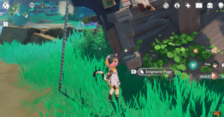 Genshin - Torn Page- Toki Alley Page I Location 7