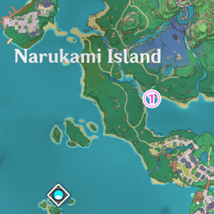 Genshin - Thunderhelm Lawachurl Narukami Island Locations