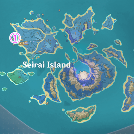 Genshin - Thunderhelm Lawachurl Seirai Island Locations