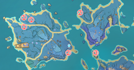 Genshin - Ruin Sentinel Location - Northern Seirai