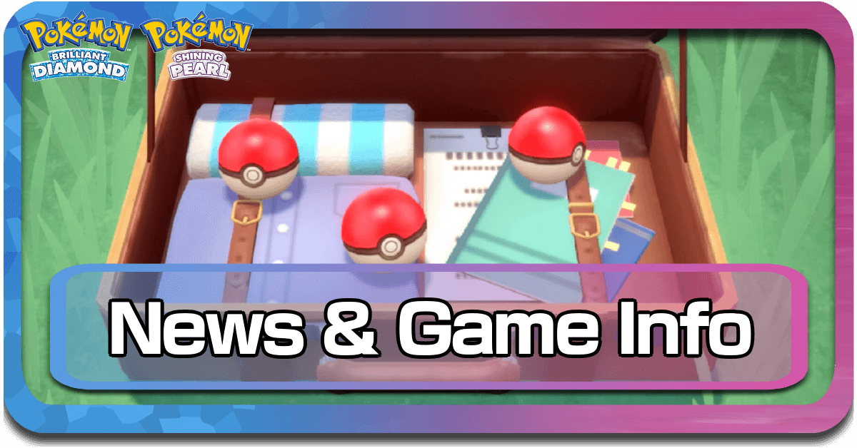 Pokemon BDSP News Game Info