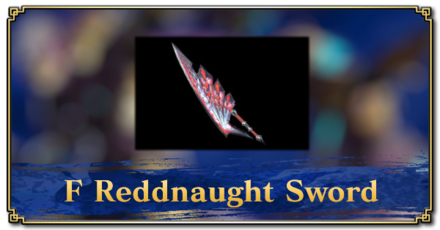 MH Rise - F Reddnaught Sword Banner