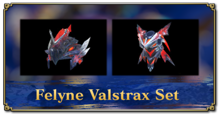 MH Rise - Felyne Valstrax Set Banner