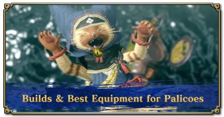 MH Rise - Palico Builds and Best Equipment Banner