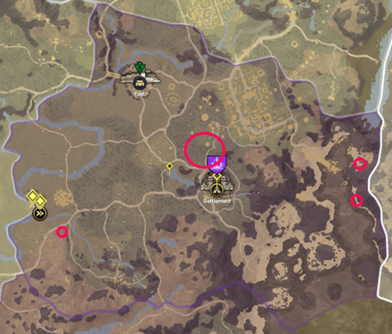 New World - Windsward Blightcrag Locations