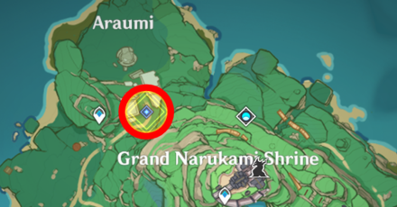 Genshin - Lunar Realm Quest - Go to Araumi