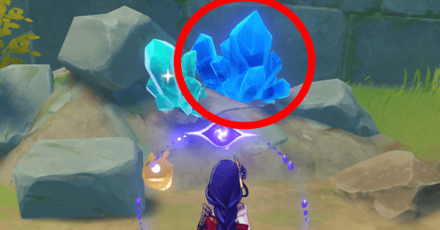 Genshin - Lunar Realm Quest - Special Magic Crystal Ore