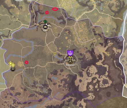 New World - Windsward Map Soulwyrm Locations