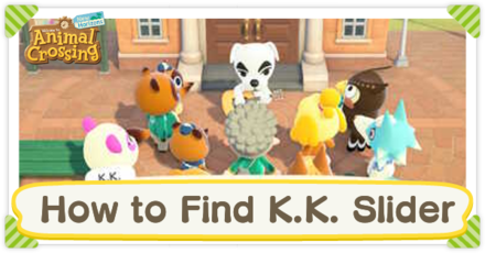 Animal Crossing: New Horizons (ACNH) - How to Find K.K. Slider