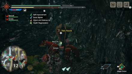 MH Rise - Lava Caverns Relic Record #7