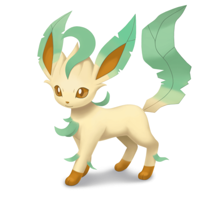 Pokemon BDSP Leafeon Art
