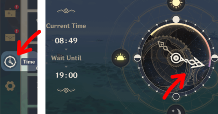 Genshin - Lunar Realm Quest - Wait Until Nighttime