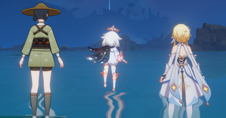 Genshin - Lunar Realm Quest - Over The Moon