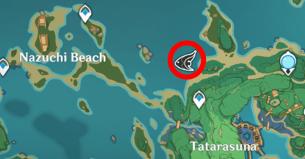 Genshin - Moonfin Challenge Location