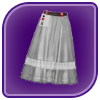 Metallic Skirt (Silver) Image