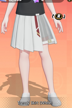 Trendy Skirt (White) Preview