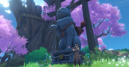 Genshin - Neko Is a Cat A Good Turn Comes Late - Cat Statue