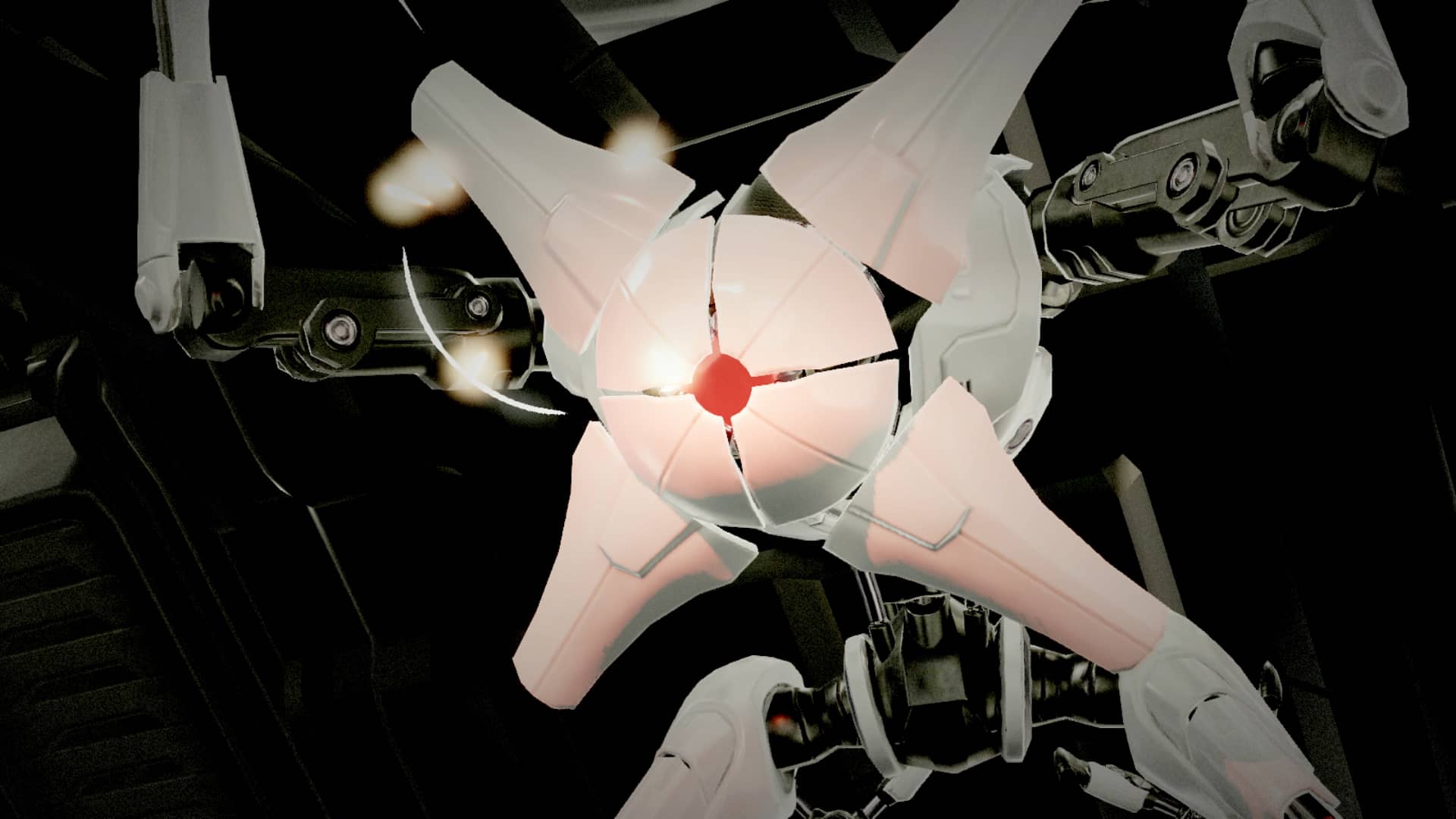 Metroid Dread White EMMI Boss