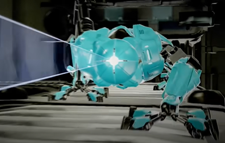 Metroid Dread Blue EMMI