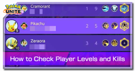 How To Check Player Levels And Kills Pokemon Unite Game8