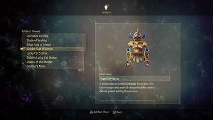 Tales of Arise Golden Suit of Armor