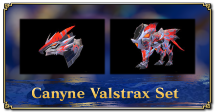 MH Rise - Canyne Valstrax Set Banner