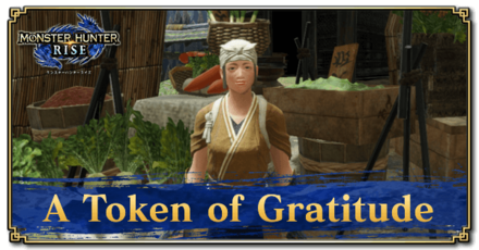 Monster Hunter Rise (MH Rise) - A Token of Gratitude Request Banner