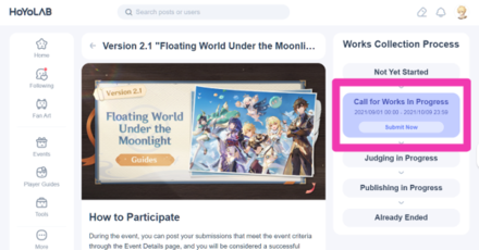Genshin - How to Participate in the Gameplay Guides Event