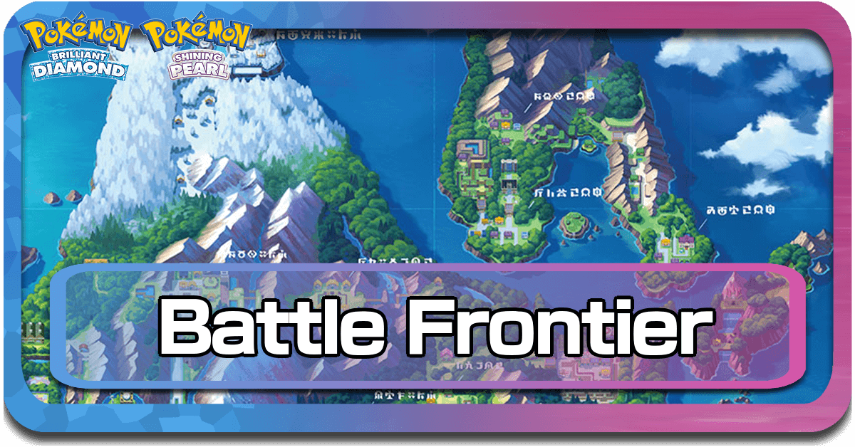 Pokemon BDSP Battle Frontier