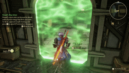 Tales of Arise - Absorb Rinwell Map Action.gif