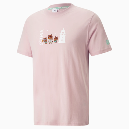 PUMA X Animal Crossing - Short Sleeve Tee (Pink)
