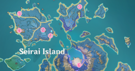 Genshin - Light Up Tile Puzzle Map