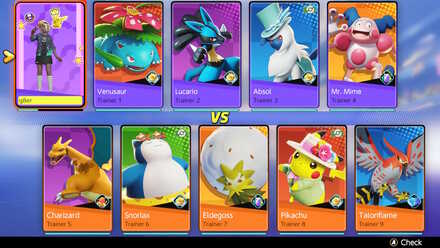 Pokemon UNITE - Unite Snapshot Loading Screen