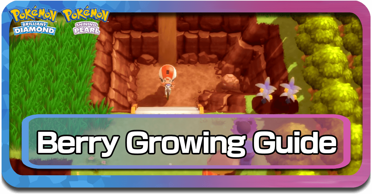 Pokemon BDSP Grow Berries