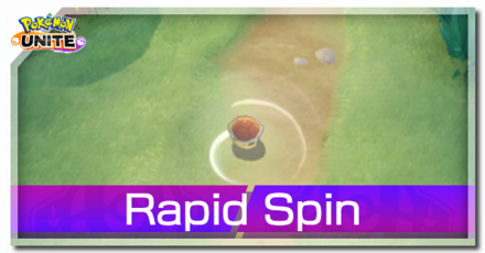 Pokemon UNITE - Blastoise Rapid Spin Banner