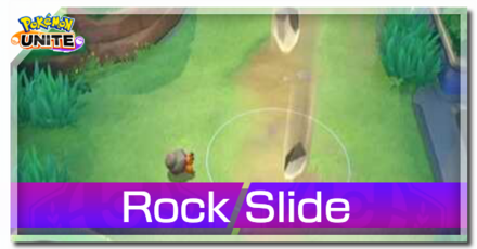 Pokemon UNITE - Crustle Rock Slide Banner