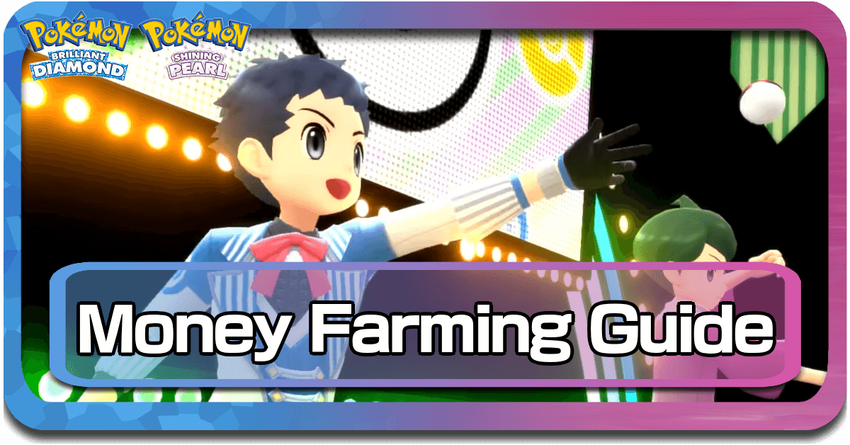 Pokemon BDSP Get Money Fast