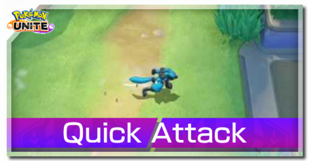 Lucario - Quick Attack