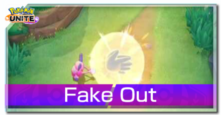 Pokemon UNITE - Fake Out Banner