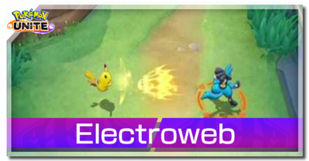 Pokemon UNITE - Pikachu Electroweb Banner