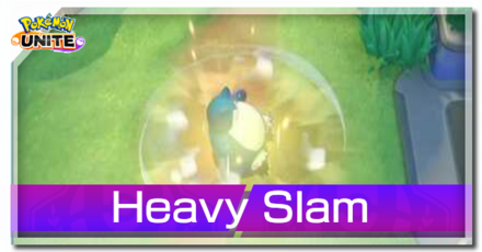 Pokemon UNITE - Snorlax Heavy Slam Banner