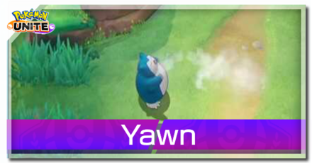 Pokemon UNITE - Snorlax Yawn Banner