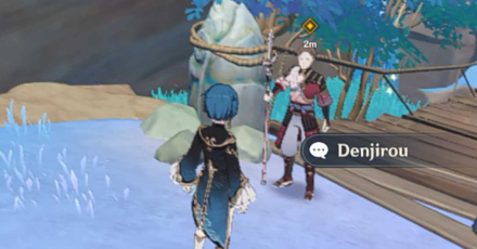Genshin - Talk to Denjirou