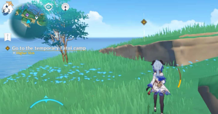 Genshin - Head over to the designated location